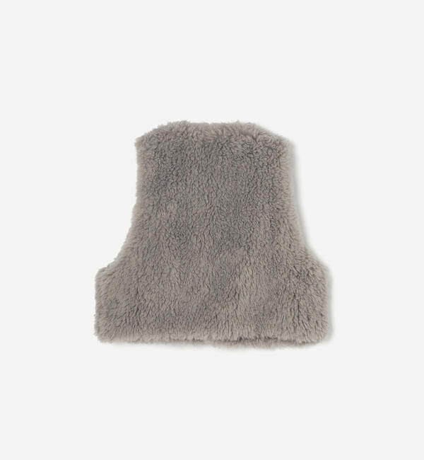 LE GLAZIK「LE GLAZIK | エコファー ジレ WOMEN」|その他|