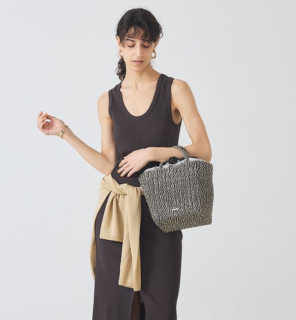 LOWELL things「●SOEUR/スクエアカゴバッグ」|かごバッグ|