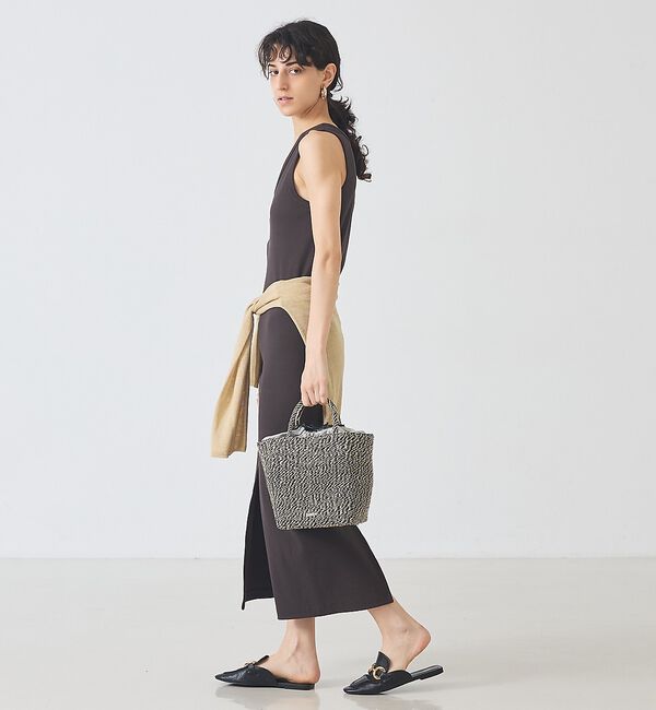 LOWELL things「●SOEUR/スクエアカゴバッグ」|かごバッグ|