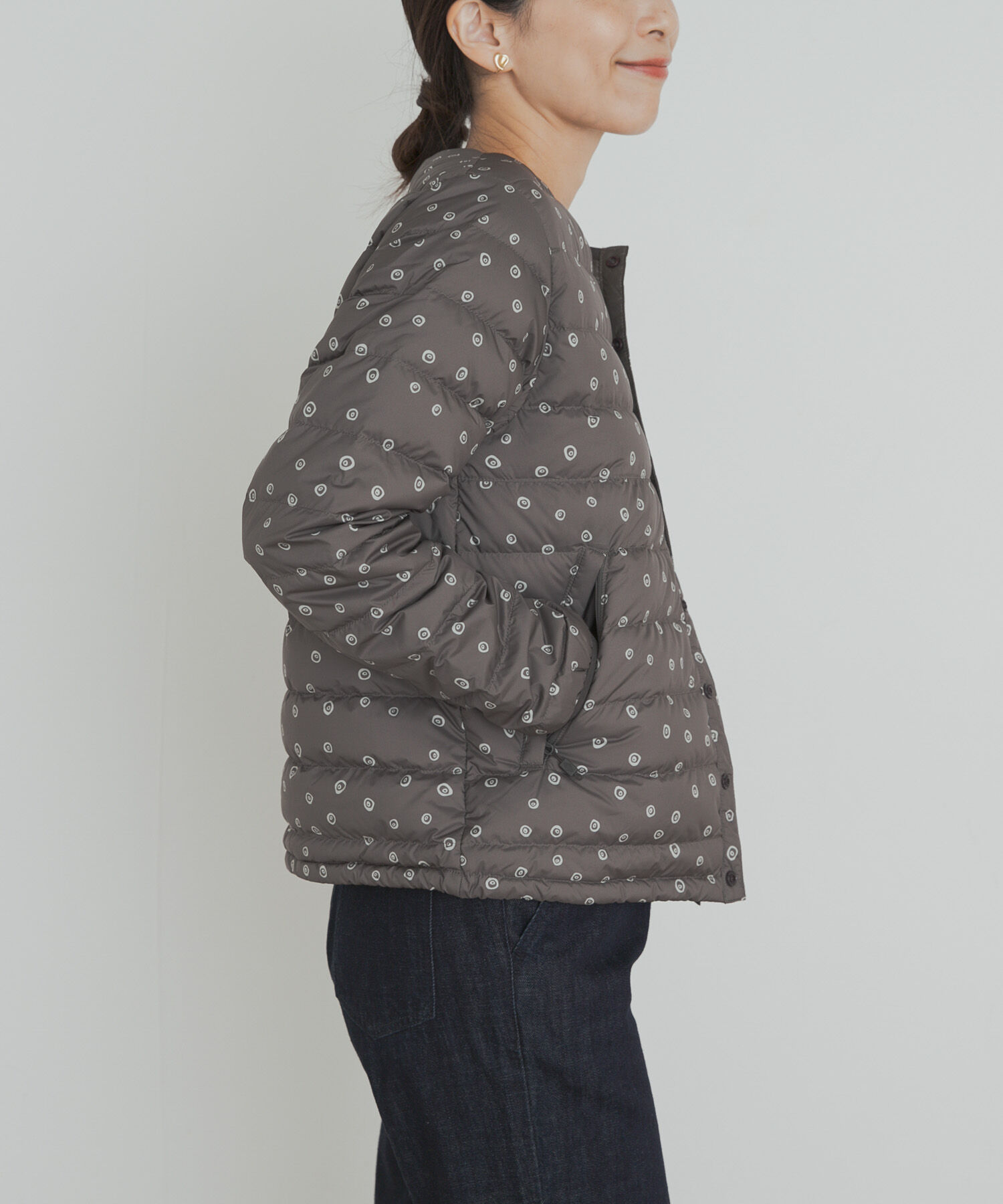 URBAN RESEARCH DOORS「DANTON　INNERDOWN CREWNECKJACKET」|ダウン|