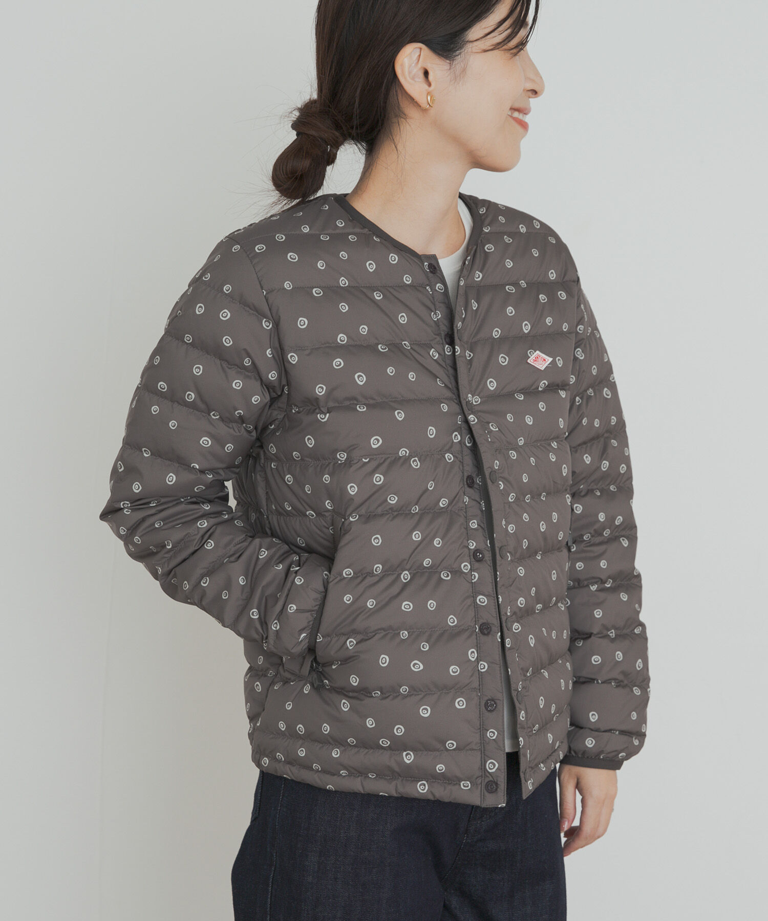 URBAN RESEARCH DOORS「DANTON　INNERDOWN CREWNECKJACKET」|ダウン|