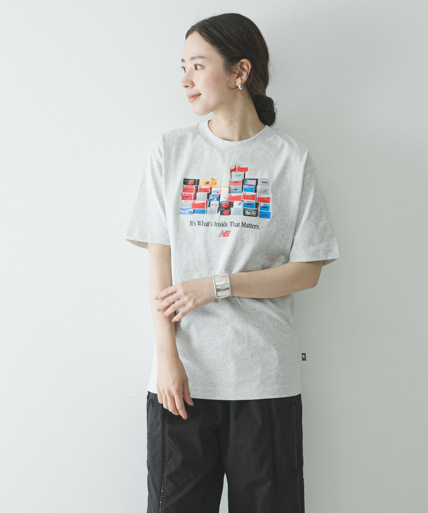 URBAN RESEARCH「NEW BALANCE　ボックスTシャツ」|Tシャツ・カットソー|