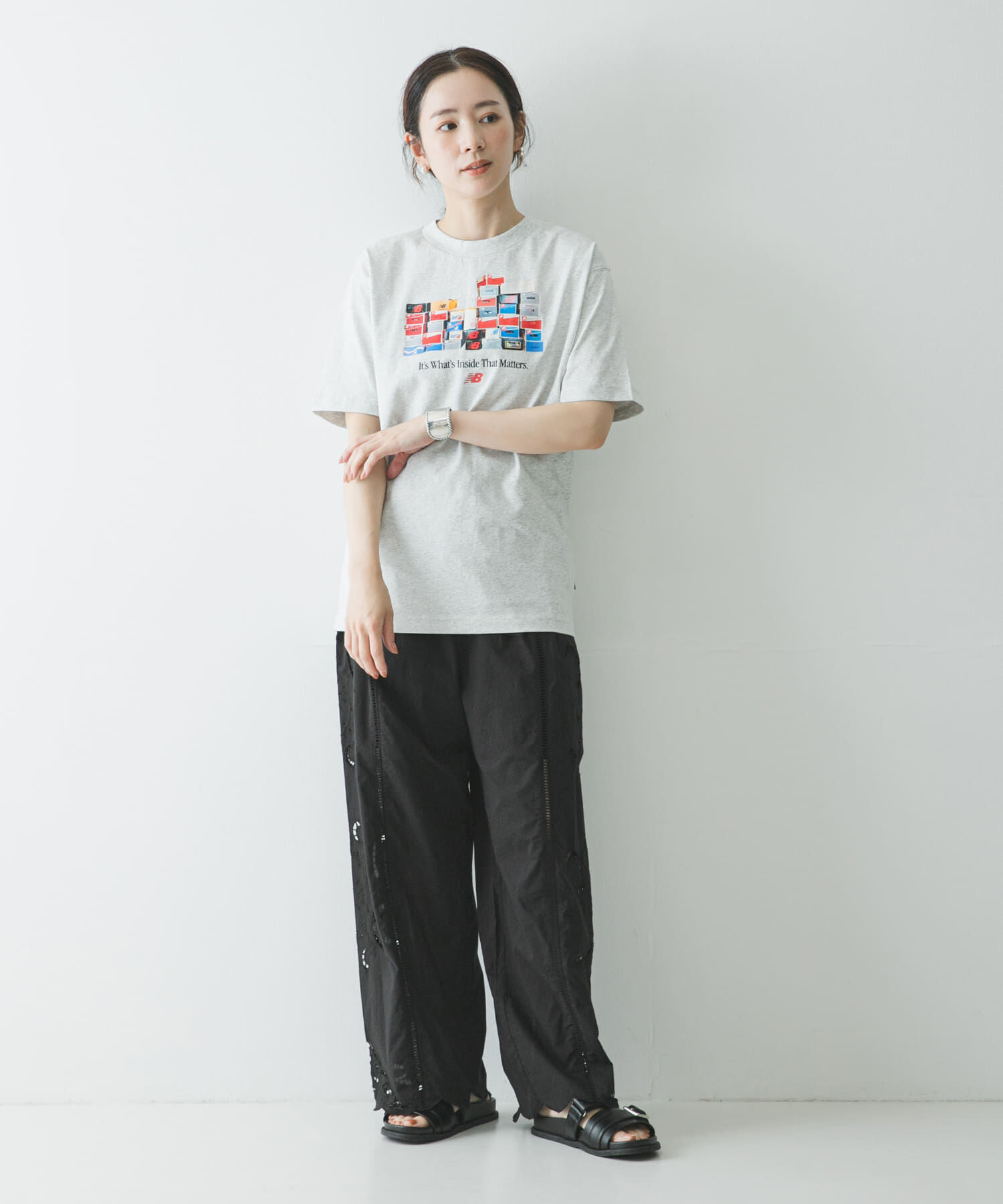 URBAN RESEARCH「NEW BALANCE　ボックスTシャツ」|Tシャツ・カットソー|