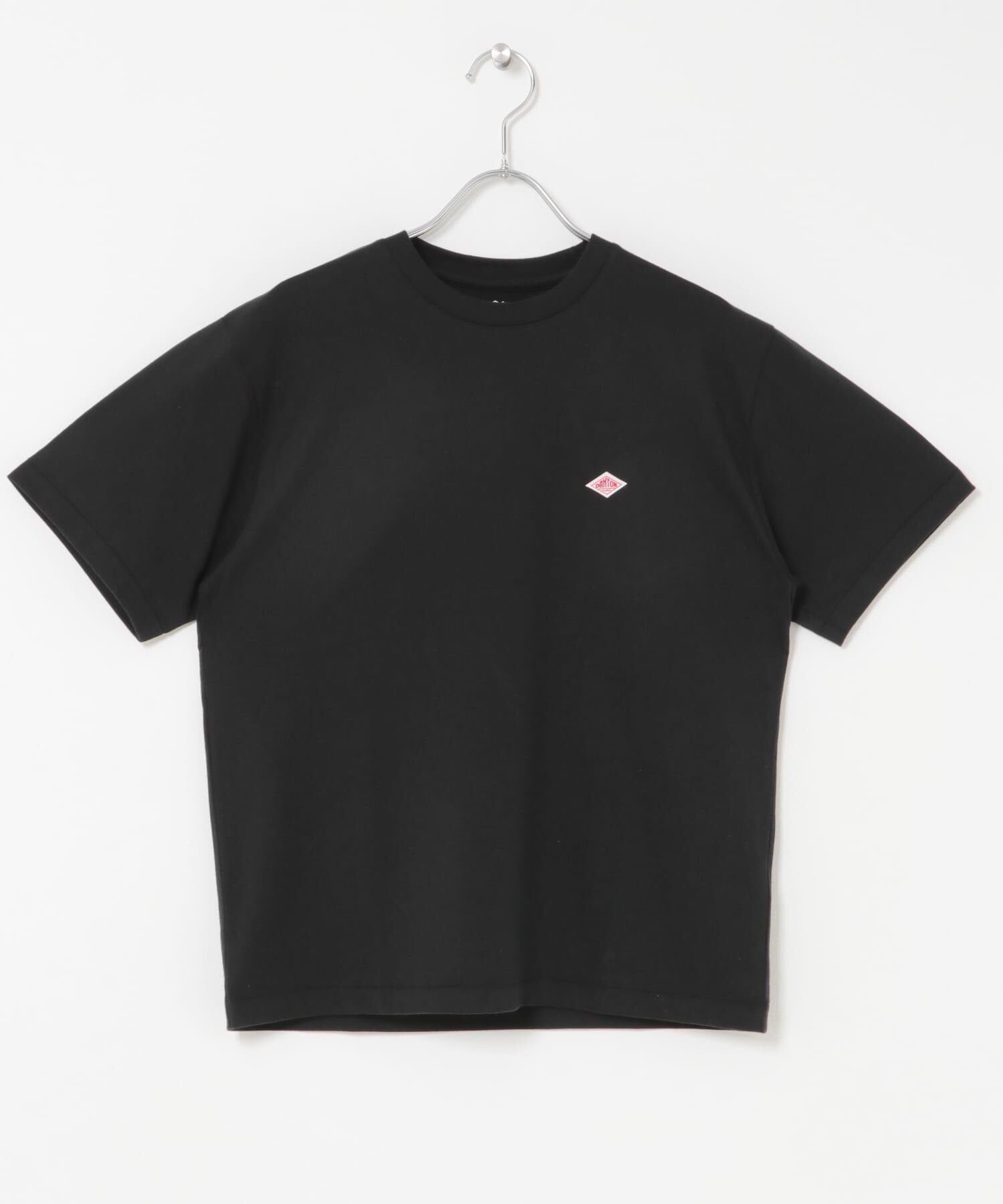 URBAN RESEARCH DOORS「DANTON　T/C INNER T-SHIRTS」|Tシャツ・カットソー|ブラック