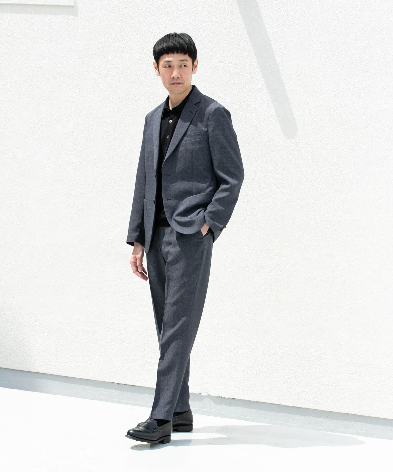 URBAN RESEARCH DOORS「LIFE STYLE TAILOR　リネンライク千鳥柄コンフォータブルパンツ」|その他|