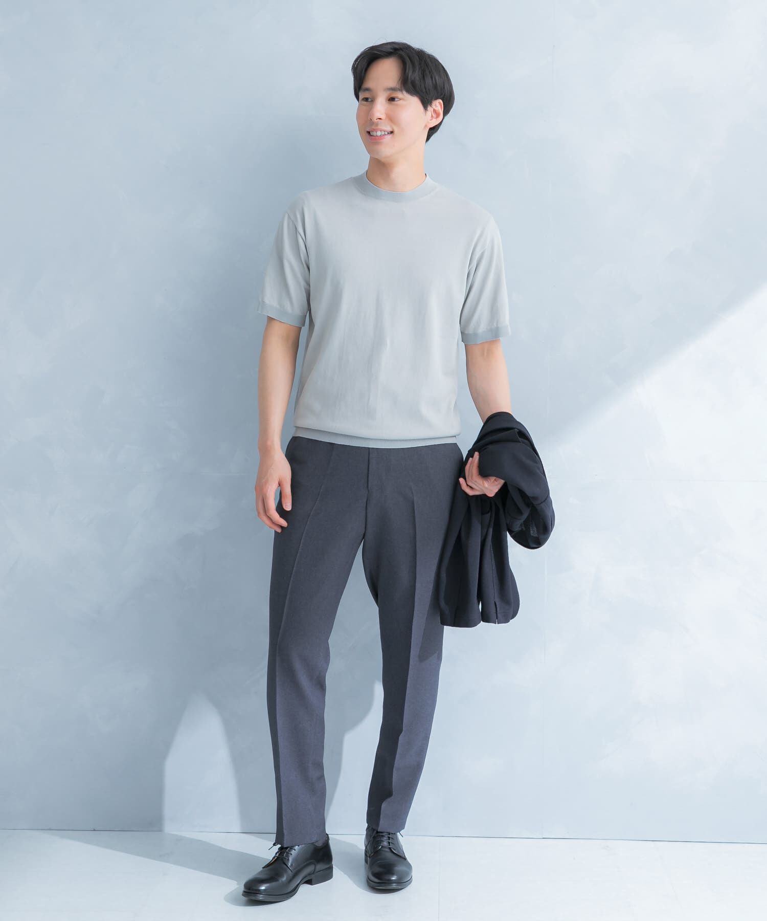 URBAN RESEARCH DOORS「LIFE STYLE TAILOR　リネンライク千鳥柄コンフォータブルパンツ」|その他|