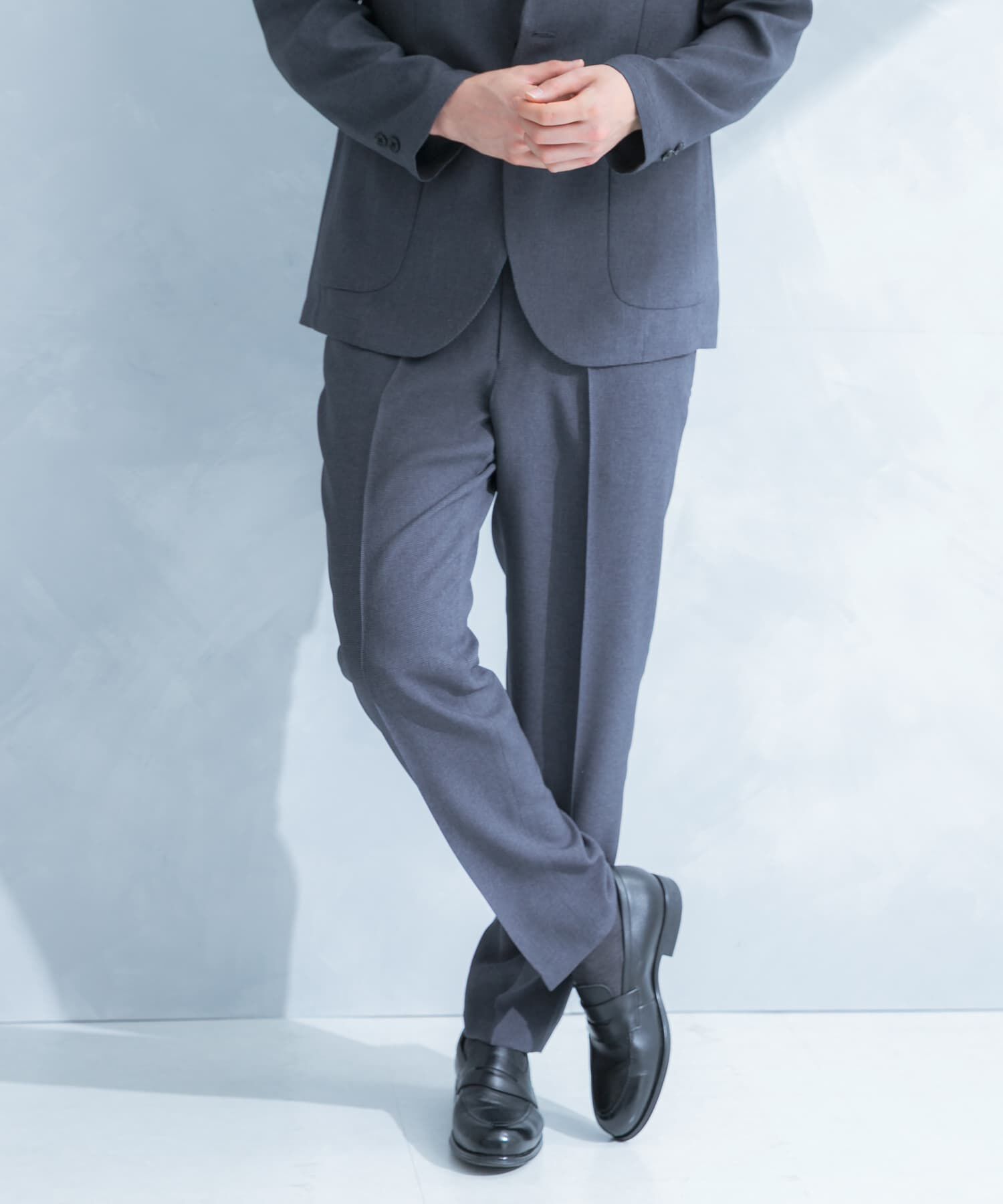 URBAN RESEARCH DOORS「LIFE STYLE TAILOR　リネンライク千鳥柄コンフォータブルパンツ」|その他|