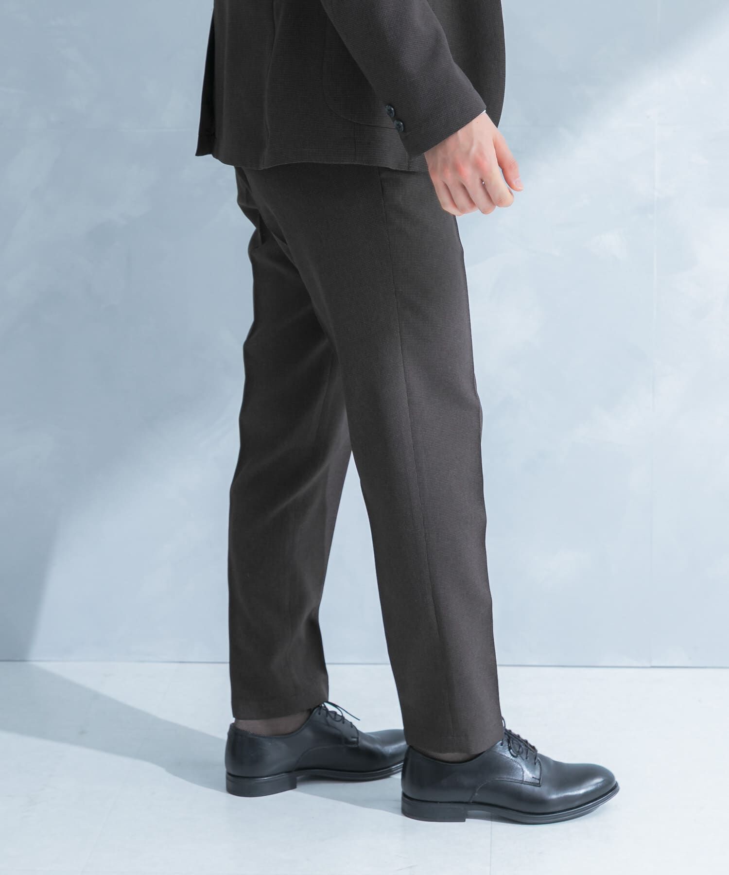 URBAN RESEARCH DOORS「LIFE STYLE TAILOR　リネンライク千鳥柄コンフォータブルパンツ」|その他|