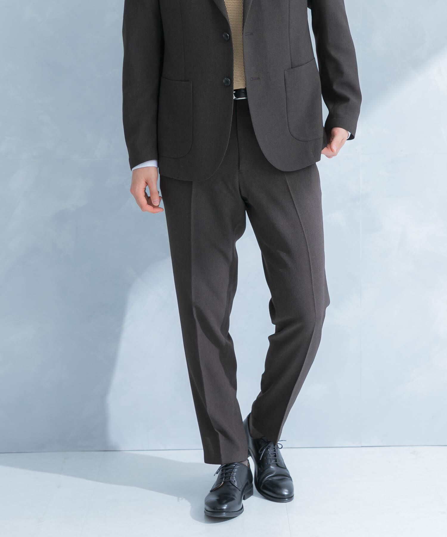 URBAN RESEARCH DOORS「LIFE STYLE TAILOR　リネンライク千鳥柄コンフォータブルパンツ」|その他|