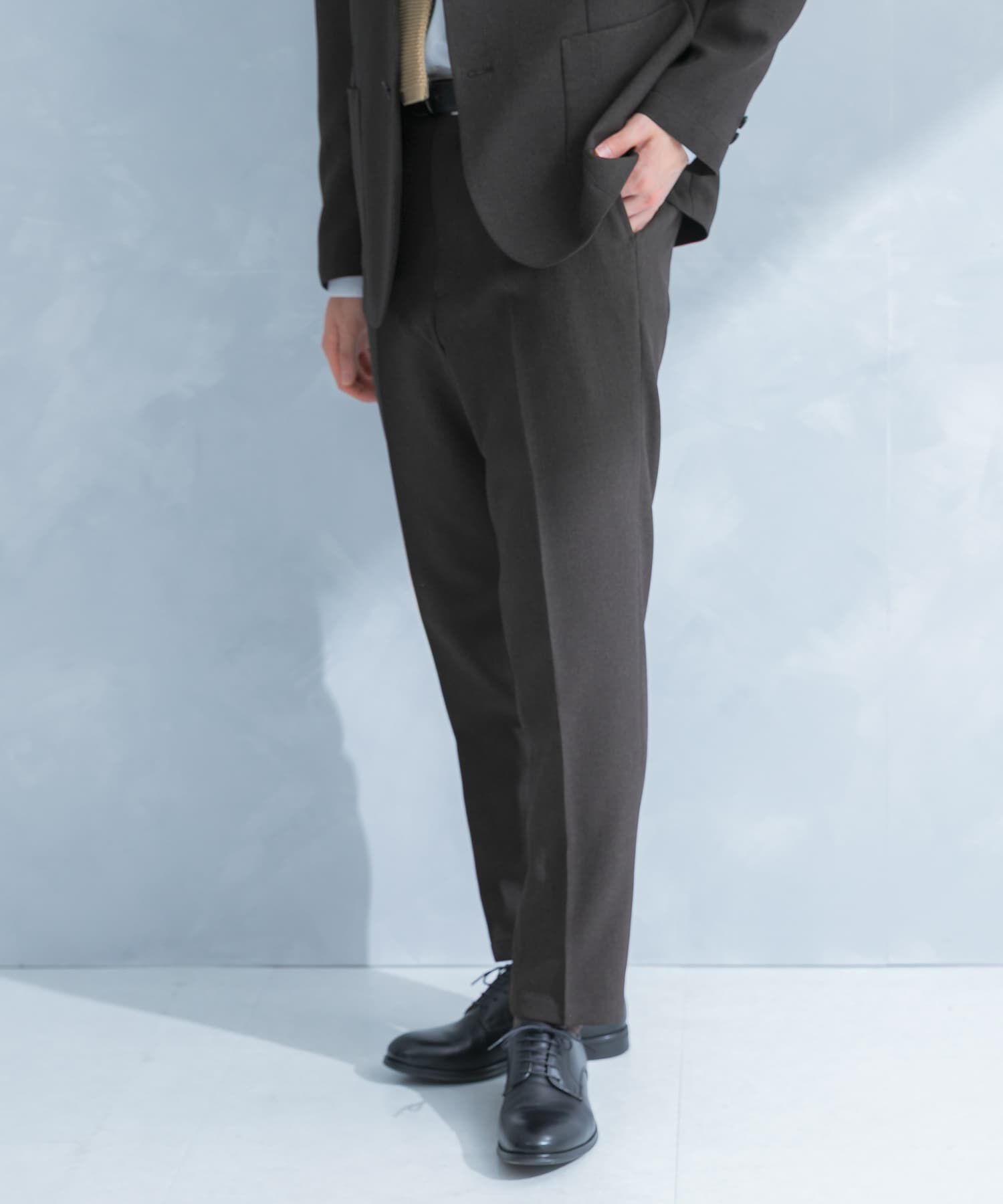 URBAN RESEARCH DOORS「LIFE STYLE TAILOR　リネンライク千鳥柄コンフォータブルパンツ」|その他|