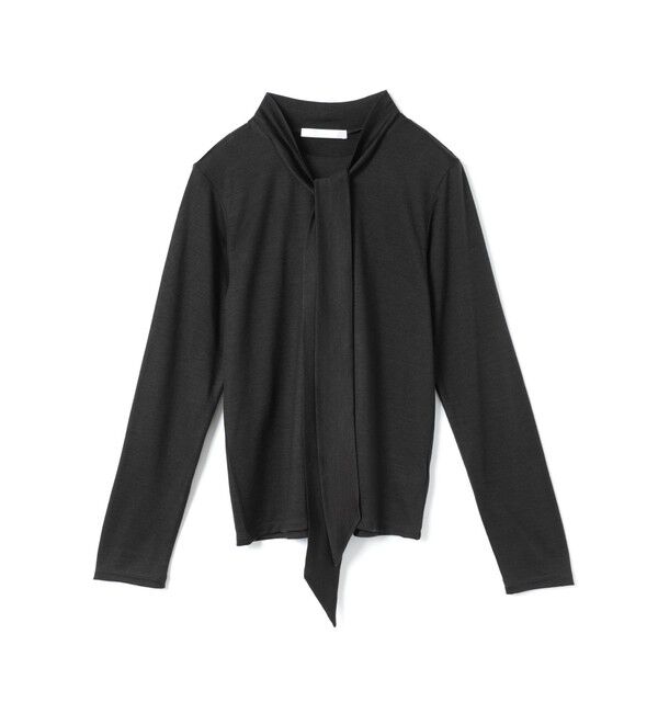 MARMARMAR「MARMARMAR タイカラーウールプルオーバー」|Tシャツ・カットソー|