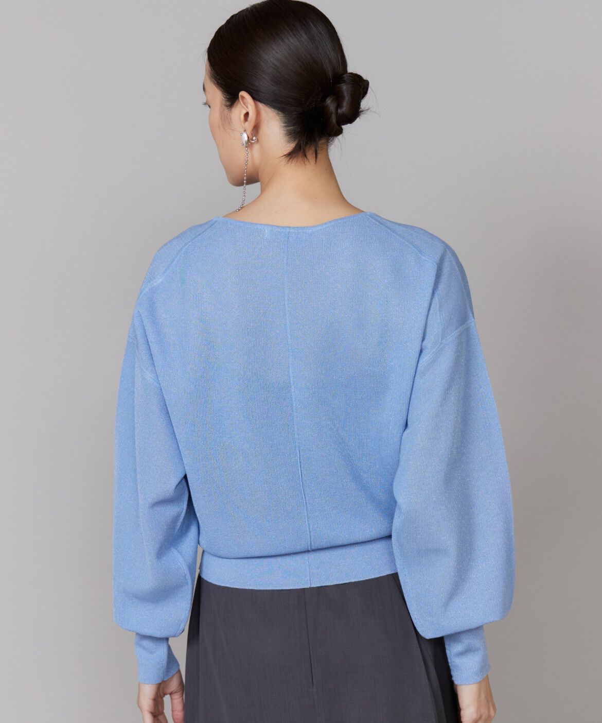 INED「ラメニットプルオーバー《la veille by SUPERIOR CLOSET》」|ニット・セーター|