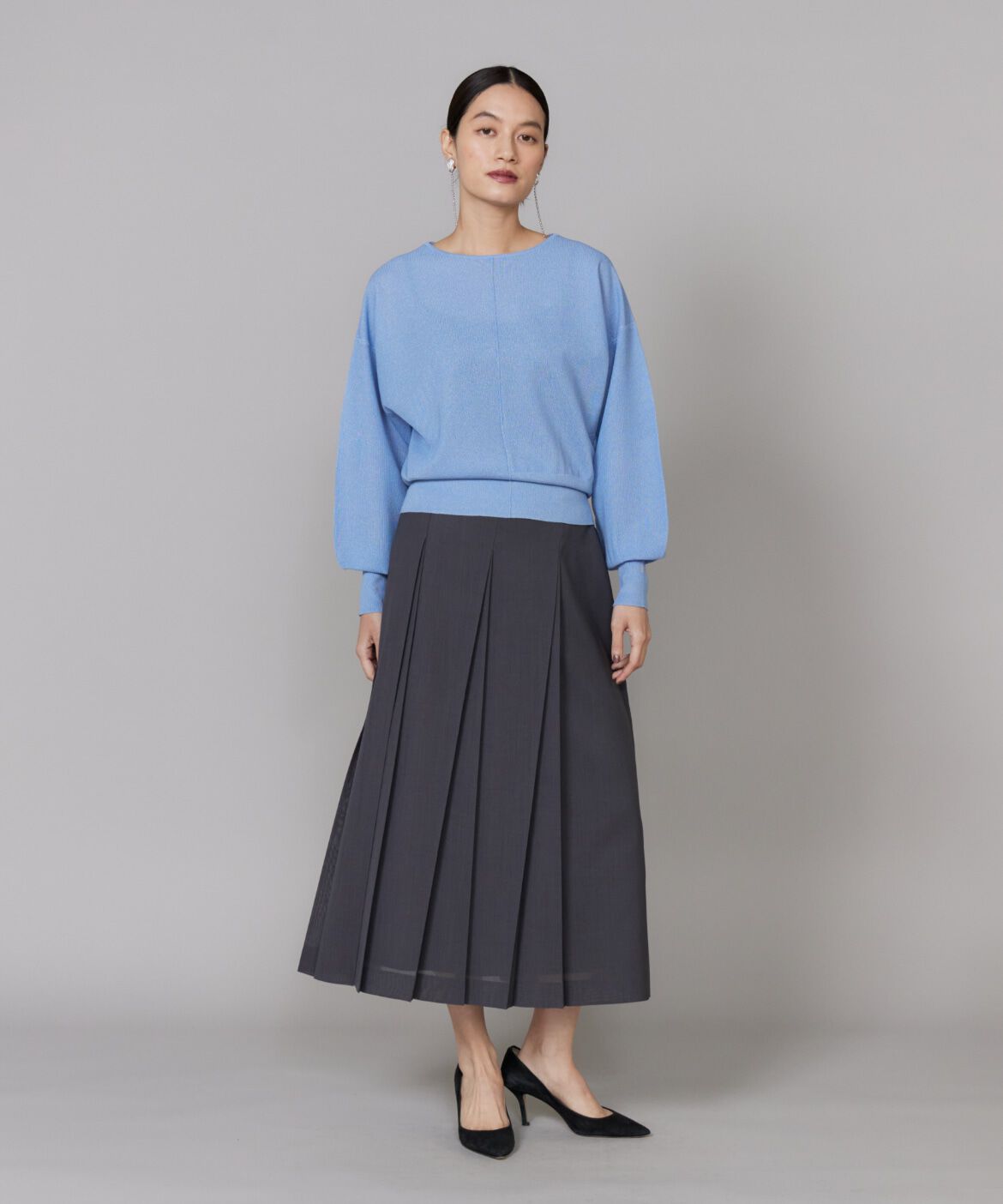 INED「ラメニットプルオーバー《la veille by SUPERIOR CLOSET》」|ニット・セーター|