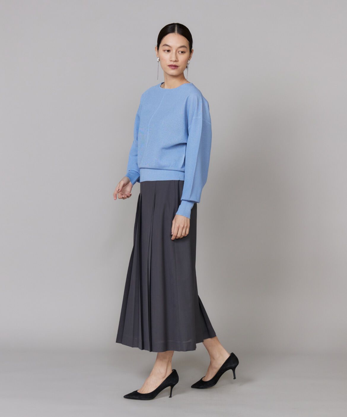INED「ラメニットプルオーバー《la veille by SUPERIOR CLOSET》」|ニット・セーター|