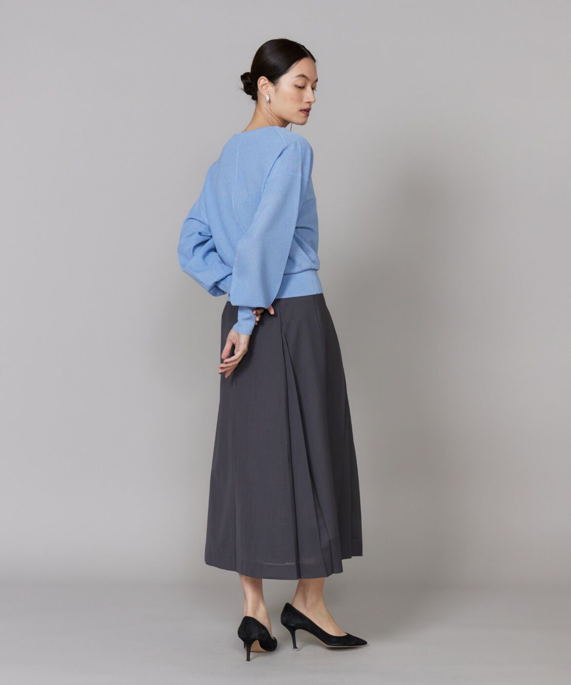 INED「ラメニットプルオーバー《la veille by SUPERIOR CLOSET》」|ニット・セーター|