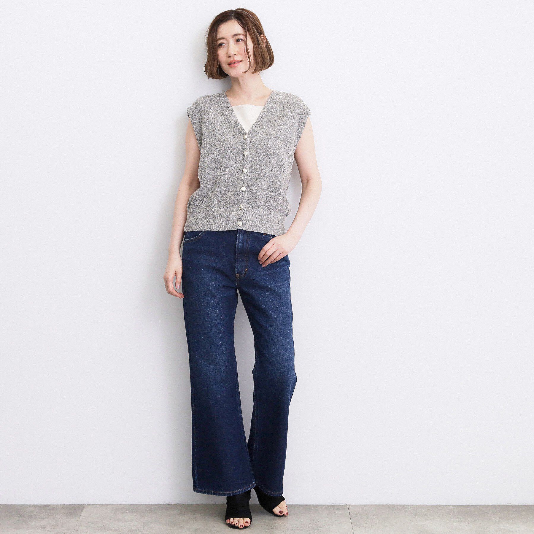 grove「【Lee&times;grove別注】LEAN FLARE DENIM」|デニム|