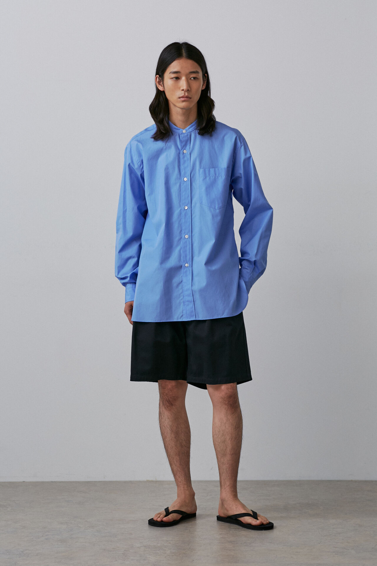 YLEVE 「YLEVE / COTTON CHINO NIDOM SHORTS」|その他|ネイビー
