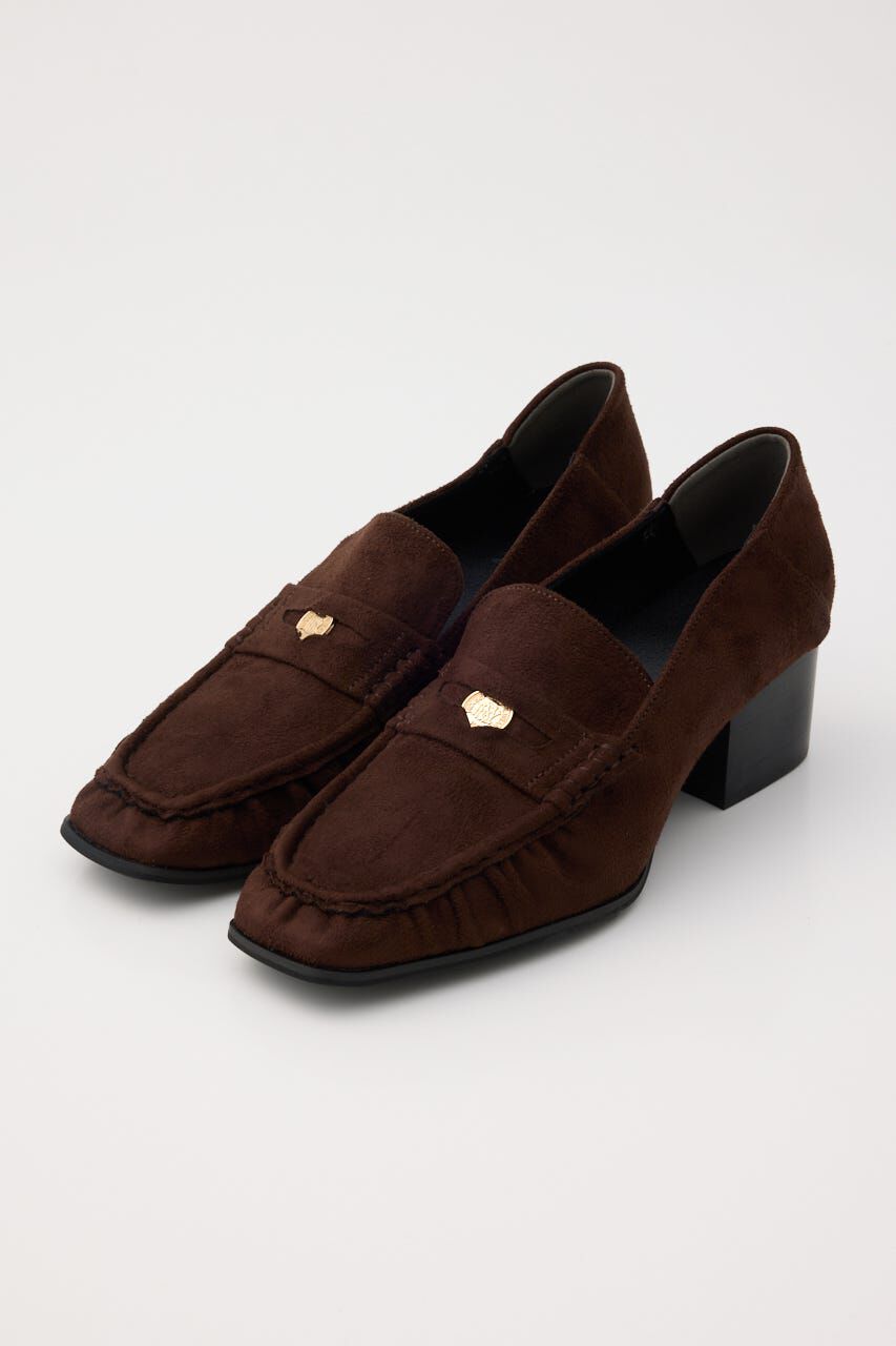 MOUSSY「GATHER HEEL COIN ローファー」|ローファー|BRN