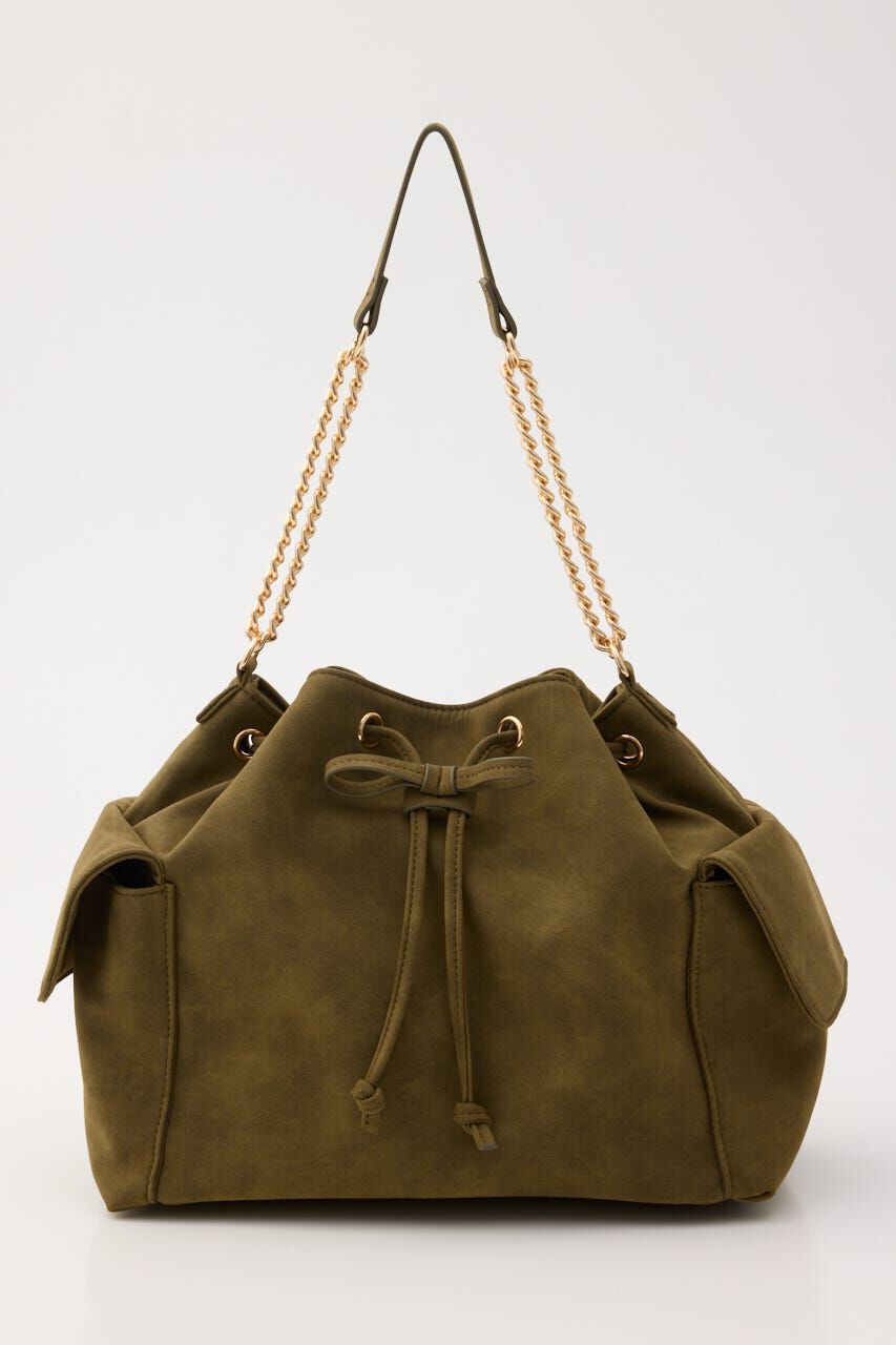 MOUSSY「CHAIN SHOULDER BUCKET バッグ」|その他|KHA
