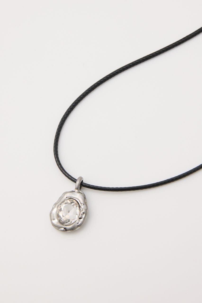 MOUSSY「STONE PENDANT CORD ネックレス」|ネックレス|