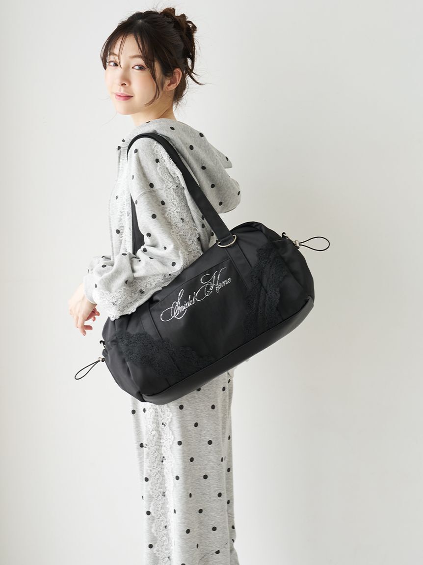 SNIDEL HOME「レーススウェットパーカー」|ルームウェア|