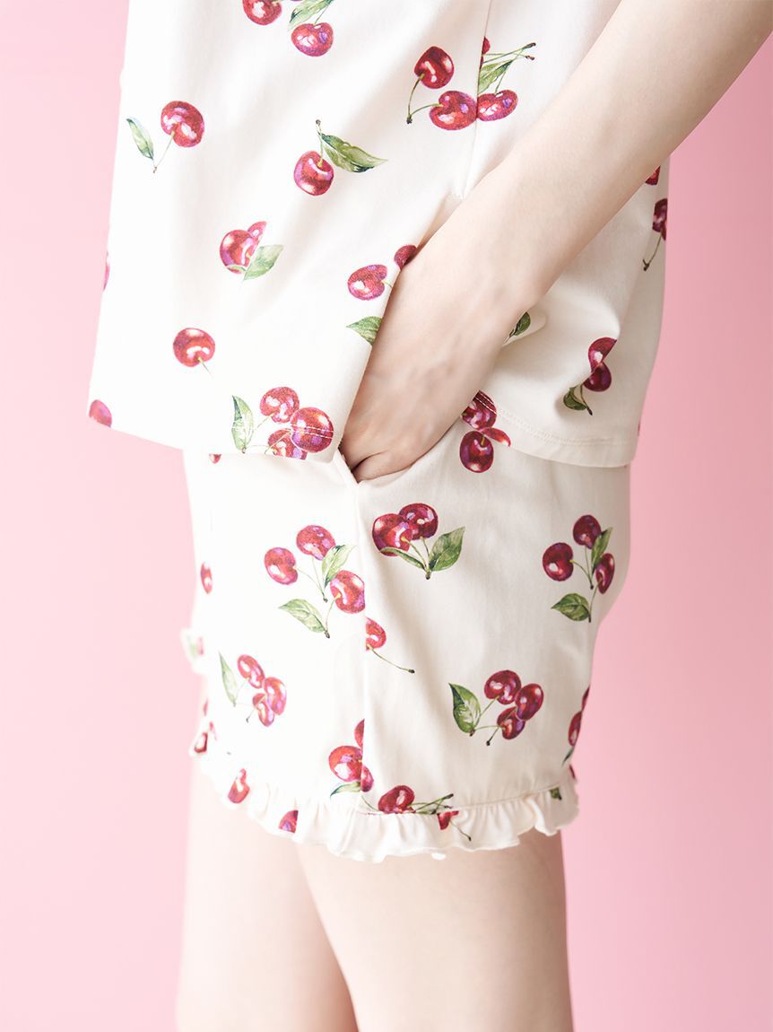 SNIDEL HOME「【Moilis】チェリーショートパンツ」|ルームウェア|