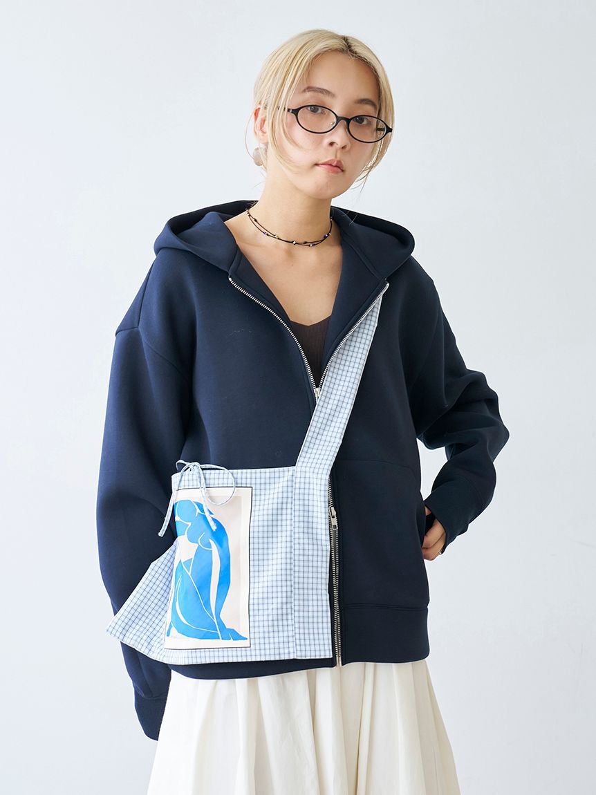 emmi atelier「【Henri Matisse】チェックトートバッグ」|トートバッグ|