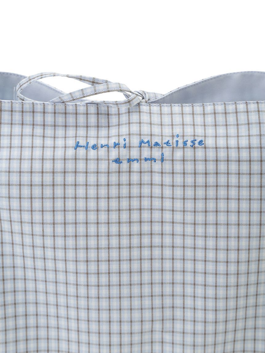 emmi atelier「【Henri Matisse】チェックトートバッグ」|トートバッグ|