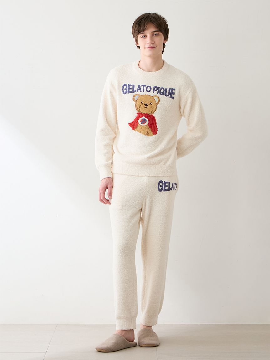 GELATO PIQUE HOMME「【HOMME】ベビモコジャガードロングパンツ」|ルームウェア|