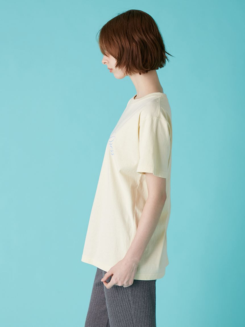 LILY BROWN「【LILY BROWN&times;Hearts2Hearts】エンブレムロゴＴシャツ」|Tシャツ・カットソー|