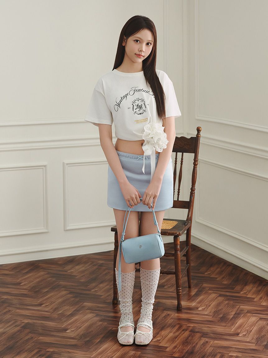 LILY BROWN「【LILY BROWN&times;Hearts2Hearts】エンブレムロゴＴシャツ」|Tシャツ・カットソー|
