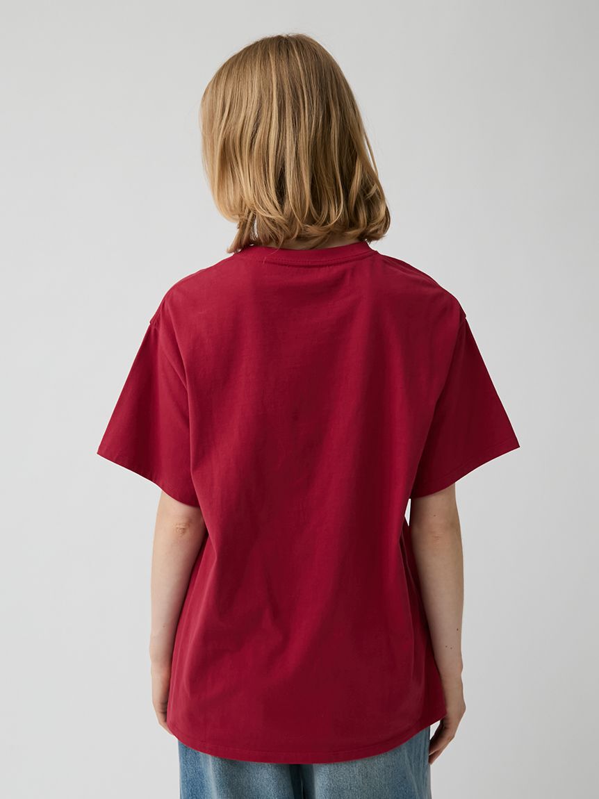 LILY BROWN「エンブロイダリープリントＴシャツ」|Tシャツ・カットソー|