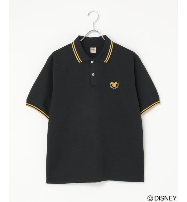 VENCE share style「Mickey Mouse ミッキーマウス 鹿の子リブラインポロシャツ」|その他|
