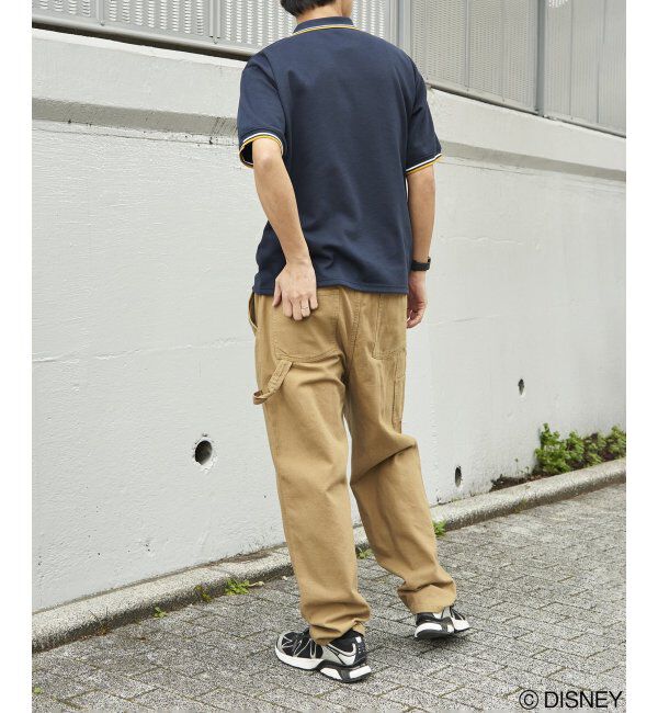 VENCE share style「Mickey Mouse ミッキーマウス 鹿の子リブラインポロシャツ」|その他|