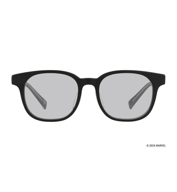  「【WEB限定】MARVEL COLLECTION 2024 ヴェノム ウェリントン型 サングラス スパイダーマン」|サングラス|