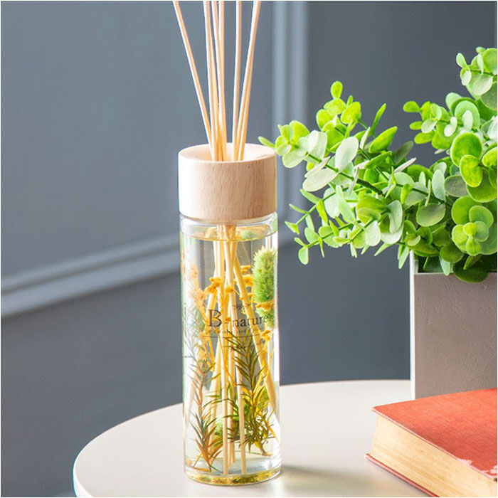 BACKYARD FAMILY「B-nature リードディフューザー 430ml 通販 スティック 芳香剤 フレグランス」|アロマ・ルームフレグランス|