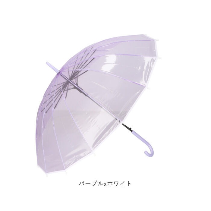 BACKYARD FAMILY「ビニール傘おしゃれ 通販 55cm 長傘 雨傘 傘 ワンタッチ傘 ジャンプ傘 レディース メンズ」|傘|