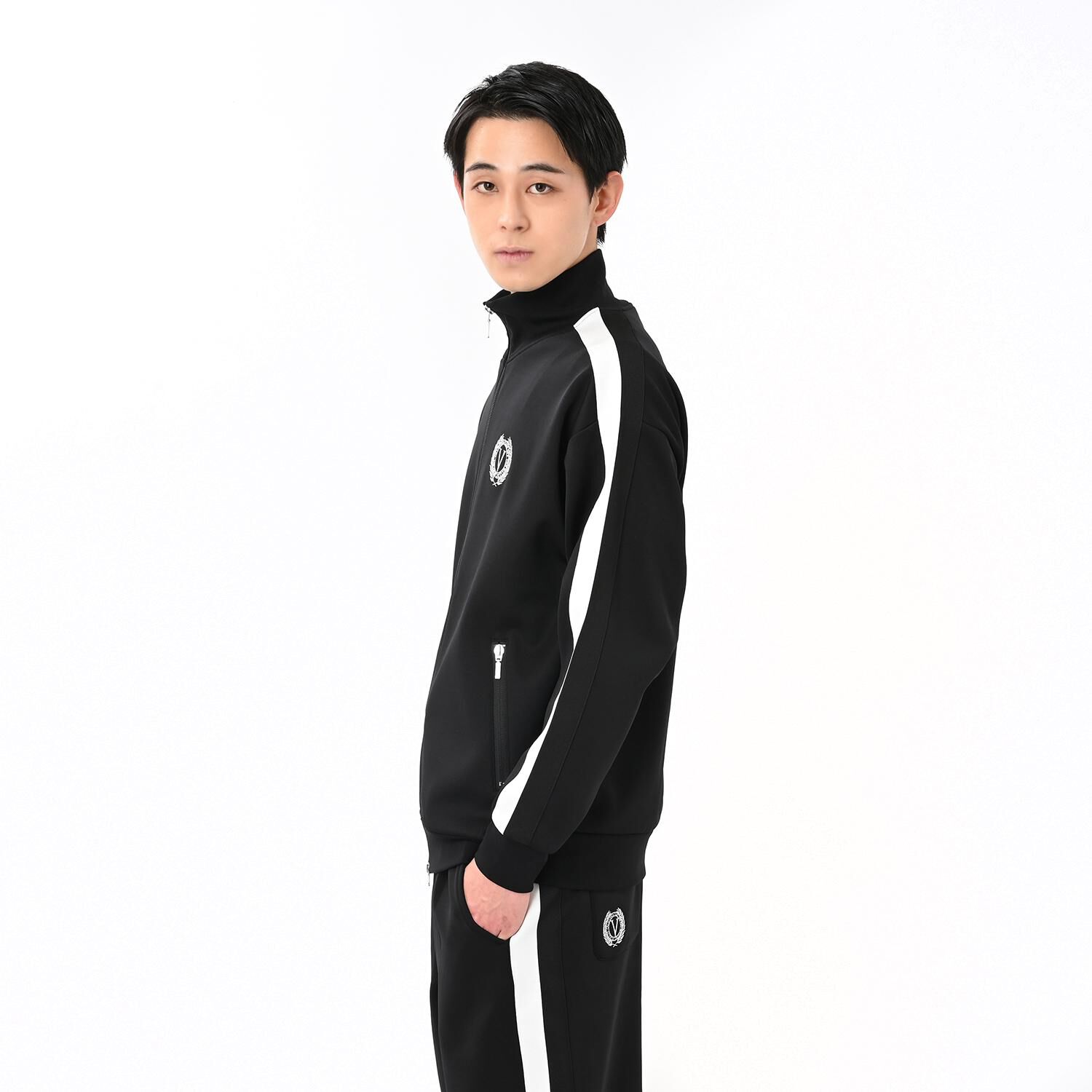 VANS「【VANSｱﾊﾟﾚﾙ(WJ)】M Bi-color Side Tape Track JKT」|ポロシャツ|