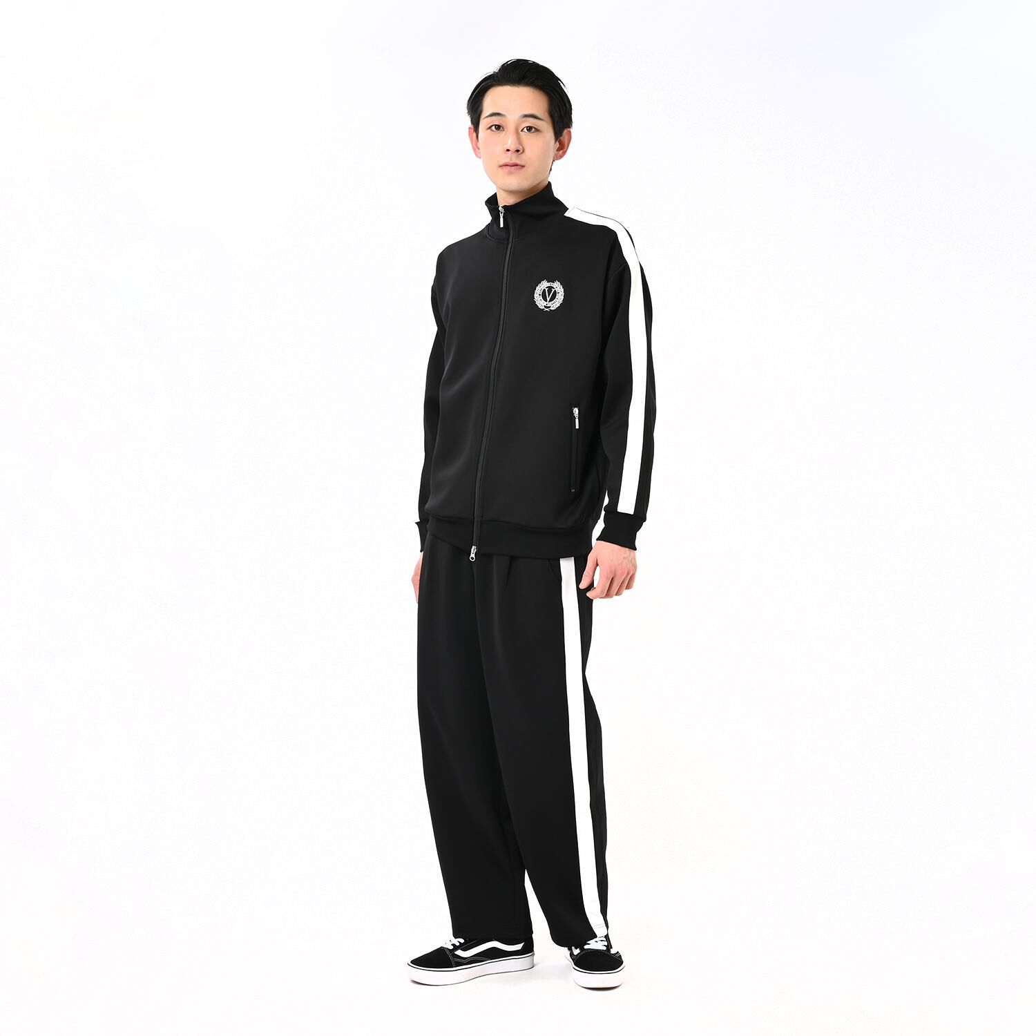 VANS「【VANSｱﾊﾟﾚﾙ(WJ)】M Bi-color Side Tape Track JKT」|ポロシャツ|