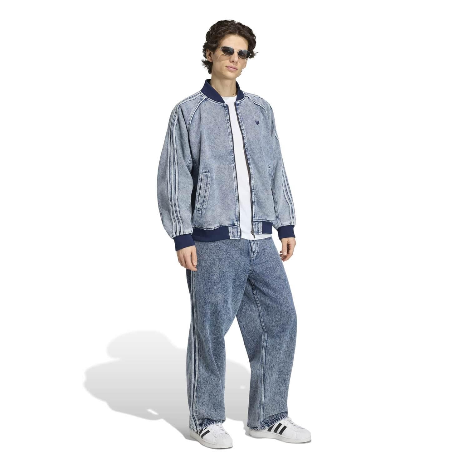 adidas「【ADIDAS ｳｪｱ】M SST DENIM TRACKTOP」|ポロシャツ|