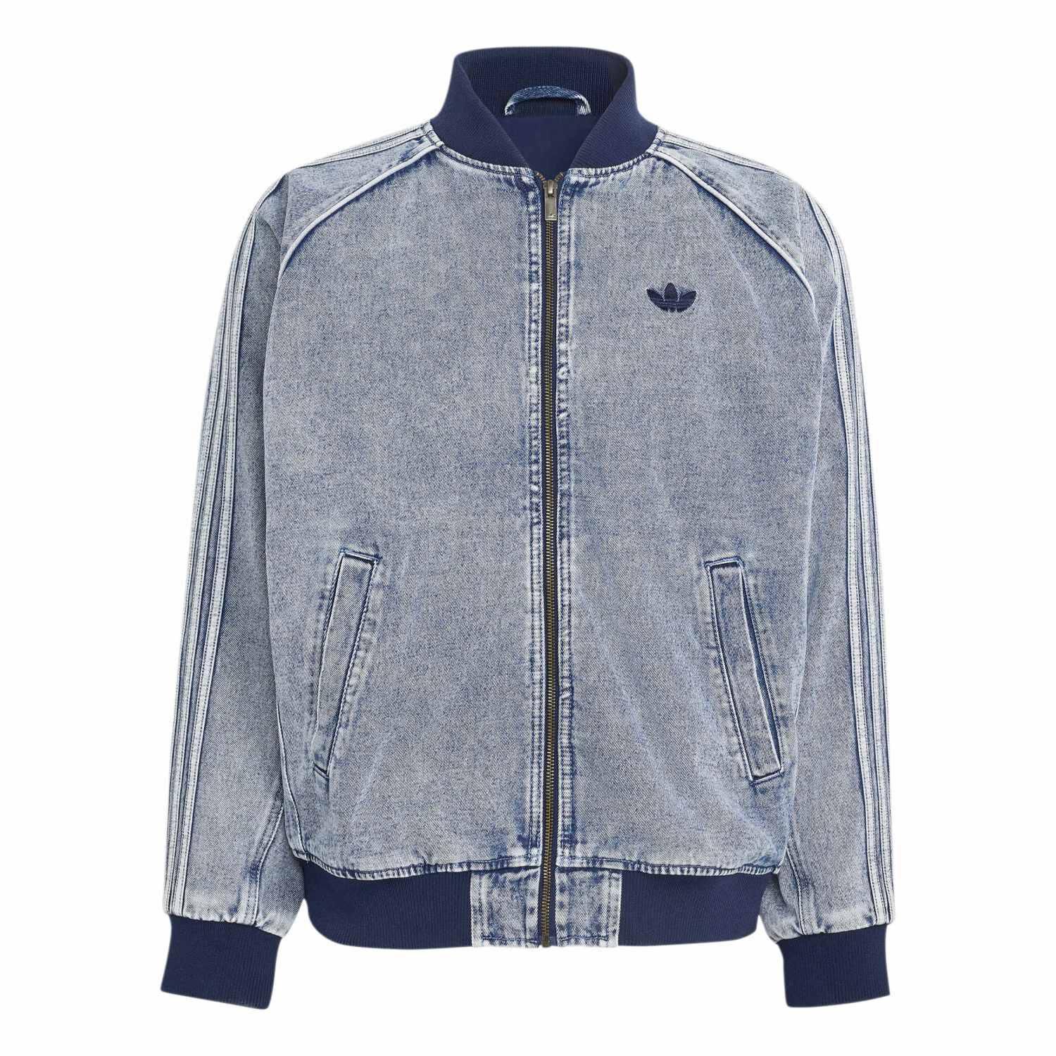 adidas「【ADIDAS ｳｪｱ】M SST DENIM TRACKTOP」|ポロシャツ|