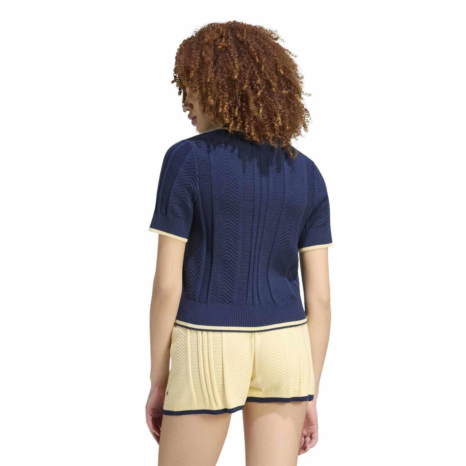 adidas「【ADIDAS ｳｪｱ】W CABLE KNIT CALI TEE POLO」|Tシャツ・カットソー|