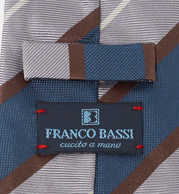 FRANCO BASSI＞カラー レジメンタル ネクタイ（UNITED ARROWS