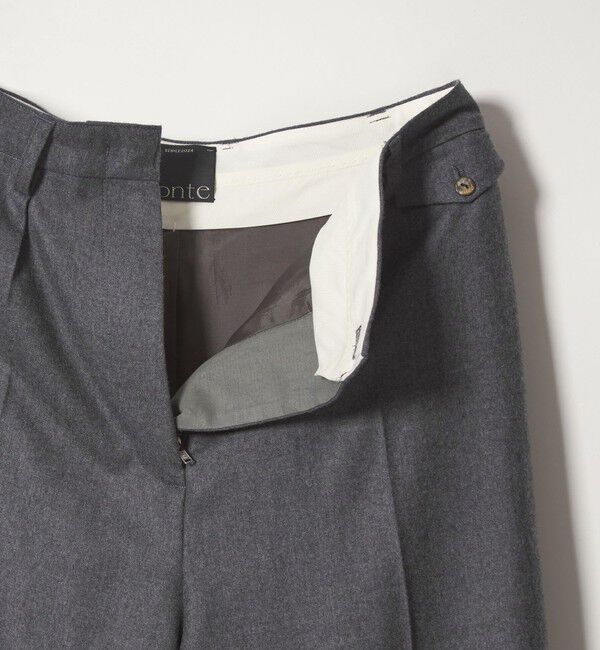 conte「＜conte＞コインポケット タック ワイドパンツ」|その他|