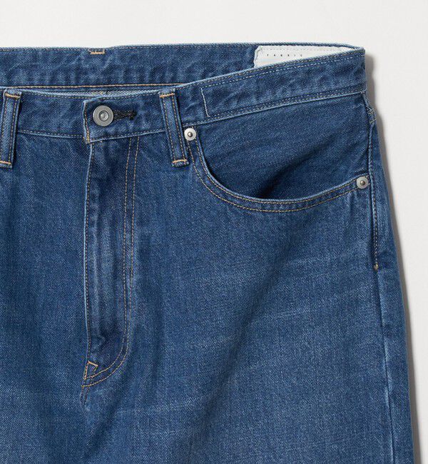 UNITED ARROWS「＜KURO＞ANDERS/フェードインディゴ ワイドテーパード デニムパンツ」|チノ|