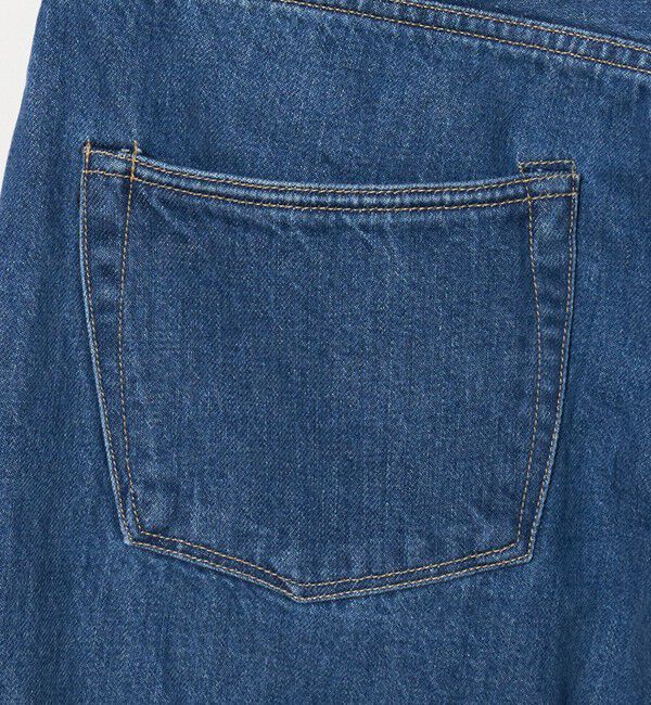UNITED ARROWS「＜KURO＞ANDERS/フェードインディゴ ワイドテーパード デニムパンツ」|チノ|