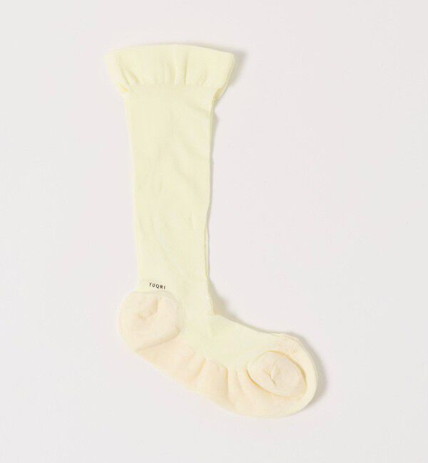 UNITED ARROWS「＜YUQRI＞TRIMY シアー ソックス」|ソックス|OFF WHITE
