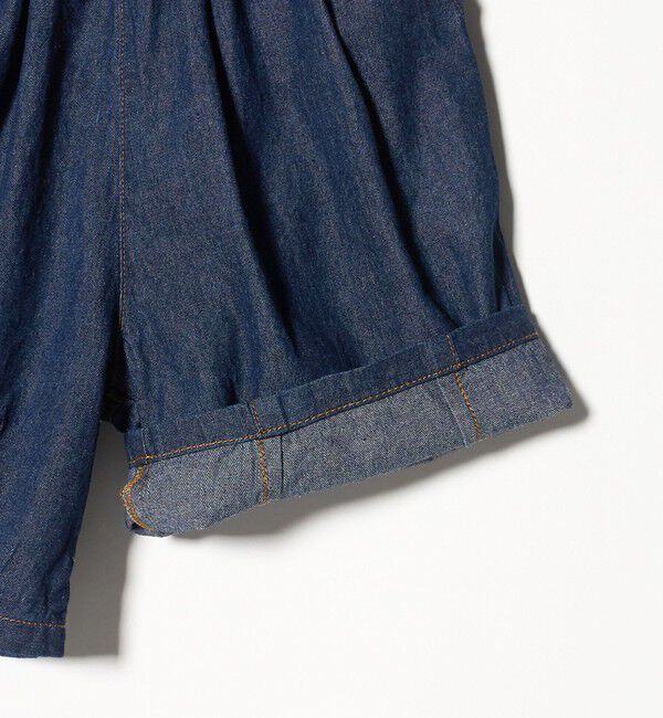 UNITED ARROWS green label relaxing「デニム バルーン ハーフ パンツ / キッズ 100cm-160cm」|その他|