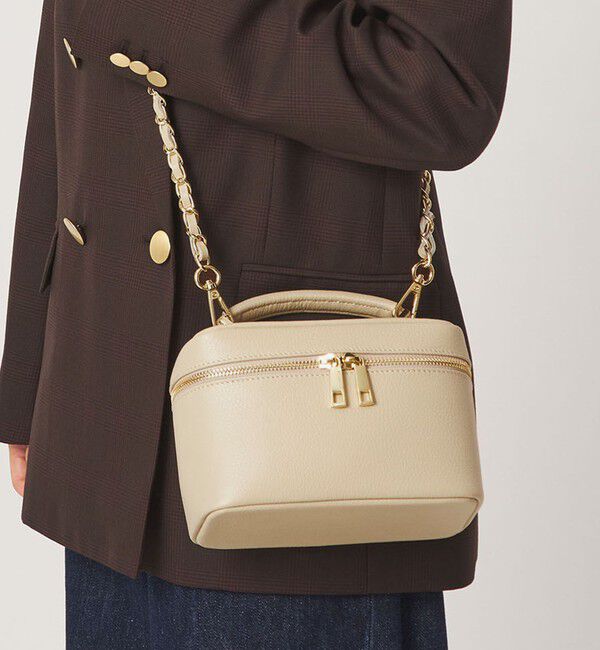 UNITED ARROWS green label relaxing「＜PRATO MADE IN ITALY＞ バニティバッグ」|ショルダー・メッセンジャー|BEIGE