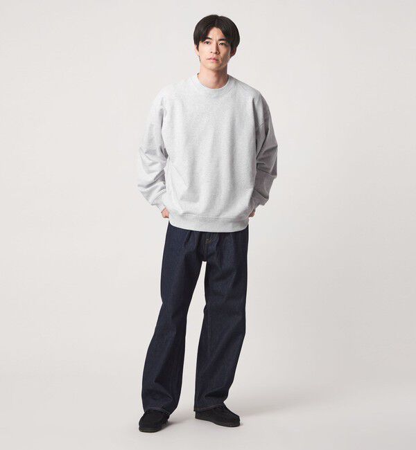UNITED ARROWS green label relaxing「【WEB限定】＜GOAT＞ボックス クルーネック スウェット 15.5オンス」|スウェット・ジャージ|